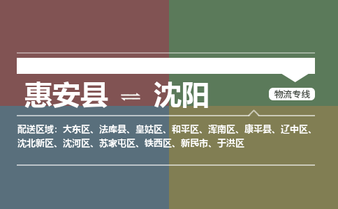 惠安县至沈阳物流搬家公司 惠安县至沈阳物流行李托运