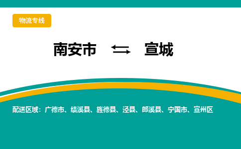 南安到宣城物流专线，倡导集约化物流